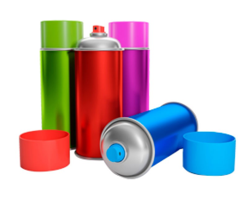 Tintas spray